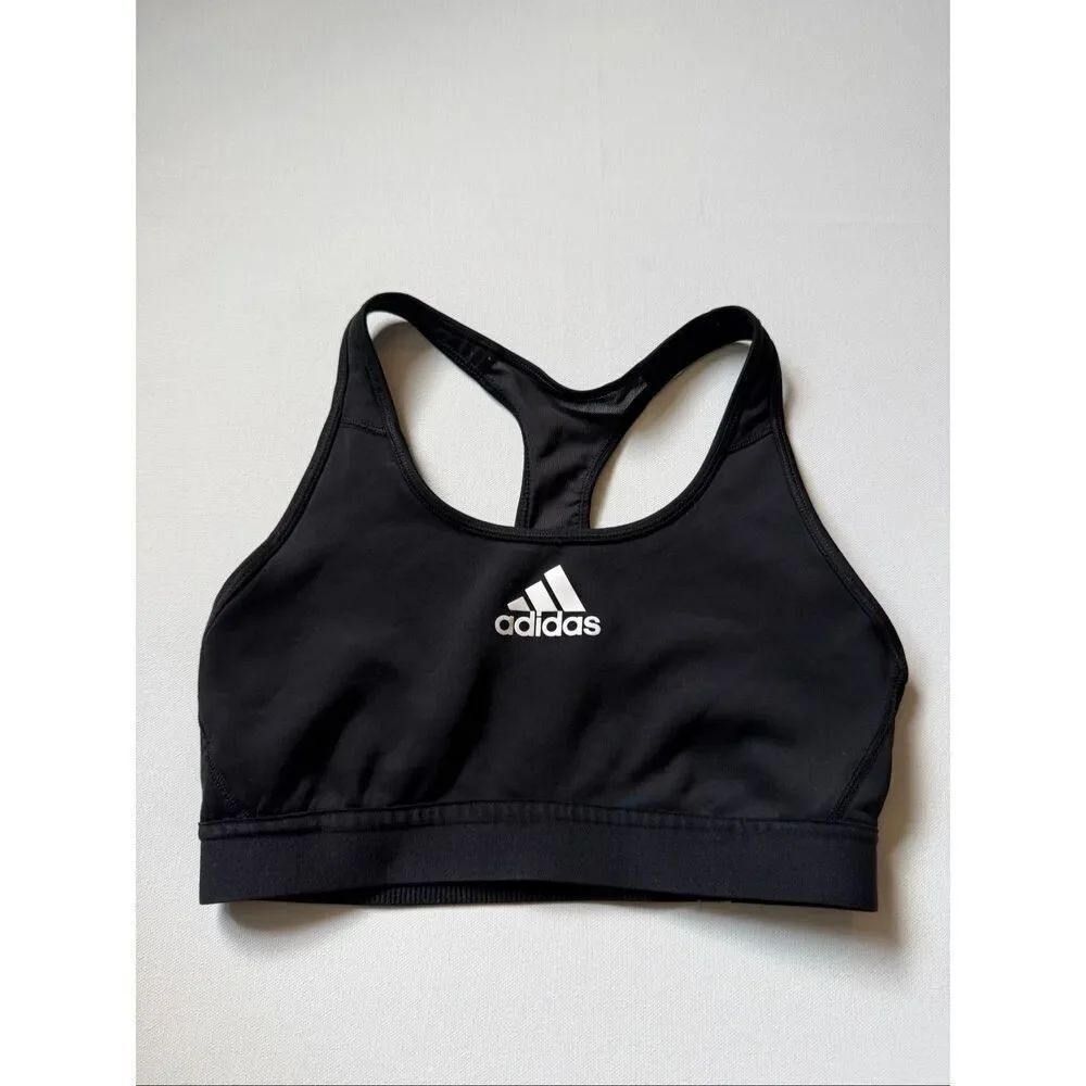 Adidas Climalite Racerback Sport Bra Women Size Small